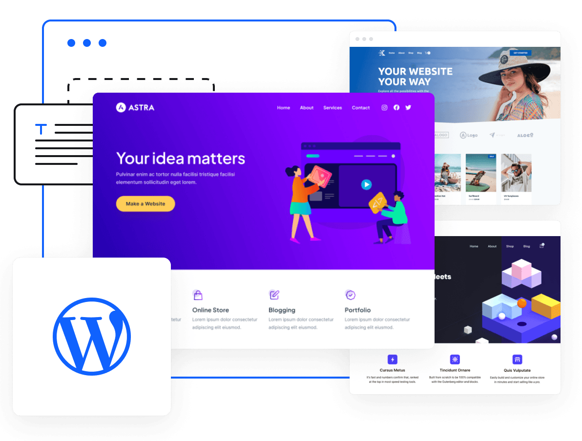 Optimize edilmiş WordPress barındırma hizmetiyle web sitenizi oluşturun.